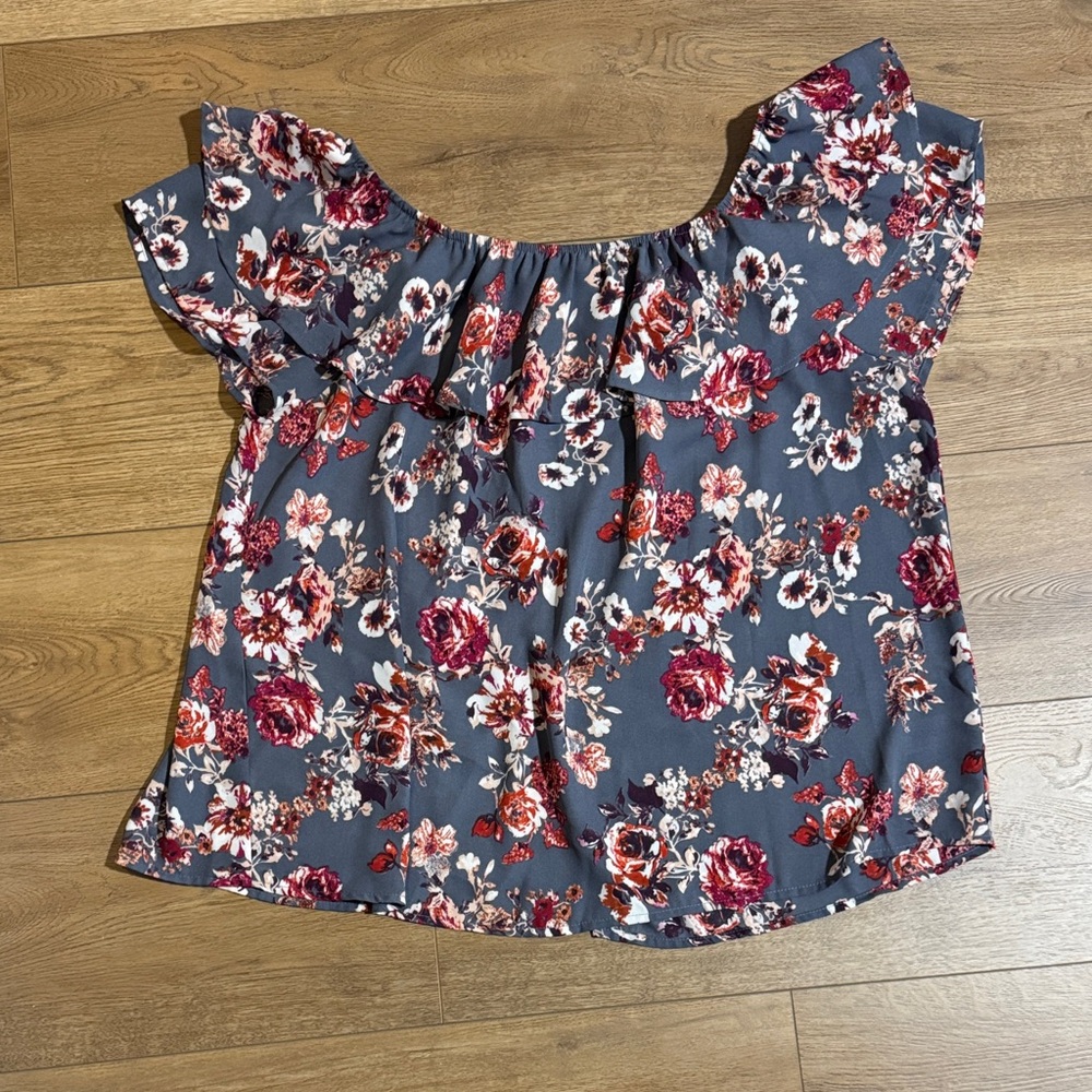 Floral Off-Shoulder Top